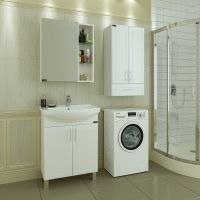 Товар: Зеркальный шкаф СанТа Дублин 70 123005 Белый - фото 3 Зеркальный шкаф СанТа Дублин 70 123005 Белый — фото 3, Зеркальные шкафы в ванную