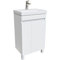 Тумба с раковиной Iddis Zodiac 50 ZOD5CDFi95K Белая — фото 2, Мебель для ванной