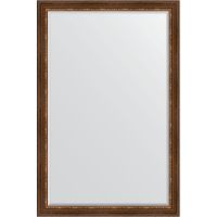 Зеркало Evoform Exclusive 176х116 BY 3621 с фацетом в багетной раме - Римская бронза 88 мм — фото 1, Мебель для ванной