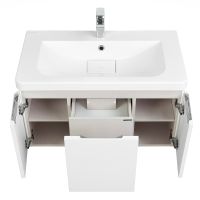 Тумба под раковину Aquaton Шерилл 85 1A208801SH010 подвесная Белая — фото 3, Тумбы под раковину