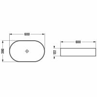 Раковина-чаша Vincea 60 VBS-50760 Белая — фото 3, Раковины