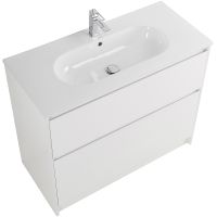 Товар: Тумба под раковину BelBagno Kraft 100 KRAFT-1000-2C-PIA-BO Bianco Opaco - фото 16 Тумба под раковину BelBagno Kraft 100 KRAFT-1000-2C-PIA-BO Bianco Opaco — фото 16, Тумбы под раковину