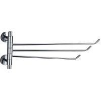 Полотенцедержатель Veragio Largenta VR.LGT-1925.CR тройной поворотный Хром — фото 1, Полотенцедержатели