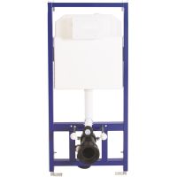 Комплект унитаза с инсталляцией Berges Ego XL Rimless 043203 с сиденьем Микролифт и клавишей смыва Хром — фото 2, Унитазы