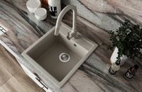 Кухонная мойка Florentina Липси-460 20.280.B0460.105 Коричневая — фото 3, Кухонные мойки