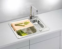 Кухонная мойка Alveus Line 50 NAT-90 615x500 1065676 Натуральная сталь — фото 3, Кухонные мойки