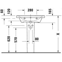 Товар: Раковина Duravit D-Neo 65 2367650000 Белая - фото 7 Раковина Duravit D-Neo 65 2367650000 Белая — фото 7, Раковины подвесные