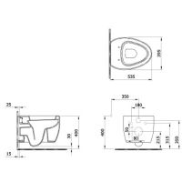 Товар: Унитаз Bocchi Etna 1116-001-0129 подвесной Белый глянцевый без сиденья - фото 6 Унитаз Bocchi Etna 1116-001-0129 подвесной Белый глянцевый без сиденья — фото 6, Унитазы