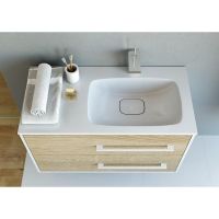 Товар: Тумба под раковину Aqwella 5 Stars Майами 90 Mai.01.09/R Дуб сонома Белая - фото 4 Тумба под раковину Aqwella 5 Stars Майами 90 Mai.01.09/R Дуб сонома Белая — фото 4, Мебель для ванной