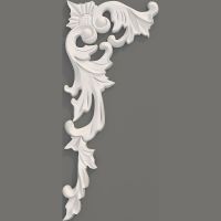 Орнамент Decomaster 62017L 230x545x18 мм — фото 1, Декоративные элементы