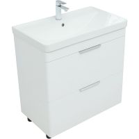 Товар: Тумба под раковину Aquanet Ирис new 80 310154 Белая глянцевая - фото 4 Тумба под раковину Aquanet Ирис new 80 310154 Белая глянцевая — фото 4, Мебель для ванной