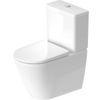 Унитаз компакт Duravit D-Neo 2002090000 без бачка и сиденья — фото 1, Напольные унитазы