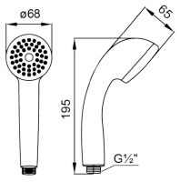Комплект смесителей Orange Loop Хром арт-M26-311cr — фото 12, Готовые комплекты для ванной комнаты