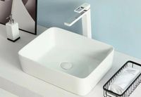 Товар: Раковина-чаша Gappo 48 GT403 Белая - фото 2 Раковина-чаша Gappo 48 GT403 Белая — фото 2, Раковины накладные