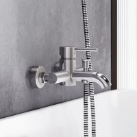 Товар: Смеситель для ванны Damixa Scandinavian Pure 361000000 Хром - фото 2 Смеситель для ванны Damixa Scandinavian Pure 361000000 Хром — фото 2, Смеситель для ванны