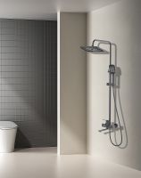 Товар: Душевая система Splenka S40.24.07 Серая матовая - фото 2 Душевая система Splenka S40.24.07 Серая матовая — фото 2, Душевое оборудование. Душевая программа