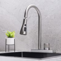 Смеситель для кухни Ростовская Мануфактура Сантехники SUS130-017F-2 Нержавеющая сталь — фото 2, Смесители