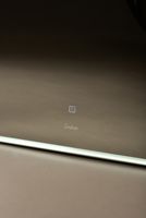 Зеркало Sintesi Armadio 100 SIN-SPEC-ARMADIO-CROMO-100 с подсветкой Хром матовый с сенсорным выключателем — фото 8, Зеркала в ванную комнату