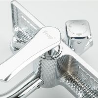 Товар: Душевая система Frap F24002 Хром - фото 2 Душевая система Frap F24002 Хром — фото 2, Душевые стойки