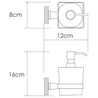 Товар: Дозатор для жидкого мыла WasserKRAFT Tauber K-64499 Никель - фото 4 Дозатор для жидкого мыла WasserKRAFT Tauber K-64499 Никель — фото 4, Дозаторы