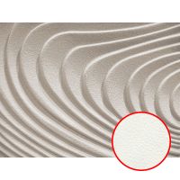 Фреска Ortograf 3D 30447 Фактура флок FLK Флизелин (3,6*2,7) Серебряный, Абстракция — фото 1, Фрески