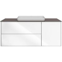 Товар: Тумба под раковину Kerama Marazzi Plaza Modern 120 PLB.M.120.3\WHT подвесная Белая глянцевая - фото 1 Тумба под раковину Kerama Marazzi Plaza Modern 120 PLB.M.120.3\WHT подвесная Белая глянцевая — фото 1, Тумбы под раковину