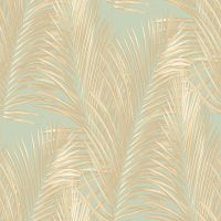 Обои LOYMINA Amazonia Ins3 006 Флизелин (1*10,05) Зеленый/Бежевый, Листья — фото 1, Обои для стен