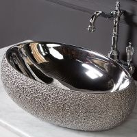 Раковина-чаша Boheme NeoArt 48 861 Серебро — фото 1, Раковины