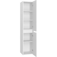 Товар: Шкаф пенал Brevita Balaton 35 R BAL-05035-01-2П подвесной Белый матовый - фото 4 Шкаф пенал Brevita Balaton 35 R BAL-05035-01-2П подвесной Белый матовый — фото 4, Мебель для ванной