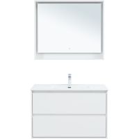 Товар: Тумба под раковину Aquanet Милан 100 336370 подвесная Белый глянец - фото 10 Тумба под раковину Aquanet Милан 100 336370 подвесная Белый глянец — фото 10, Тумбы под раковину