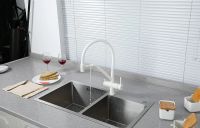 Смеситель для кухни Gappo G4398-88 Белый — фото 15, Смесители для кухни