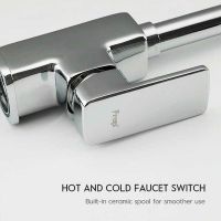 Смеситель для кухни Frap H60 F4060 Хром — фото 3, Смесители для кухни