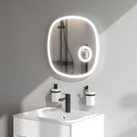 Зеркало AM.PM Func 55 M8FMOX0553SA с подсветкой с увеличением с ИК-сенсорным выключателем — фото 3, Зеркала в ванную комнату