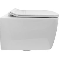 Унитаз Allen Brau Liberty 2 4.33007.20 подвесной Белый без сиденья — фото 7, Подвесные унитазы