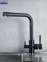 Смеситель для кухни Viko V-5024 Черный мрамор — фото 3, Смесители для кухни