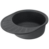 Кухонная мойка Aquaton Чезана 57 1A711232CS210 Графит — фото 2, Кухонные мойки