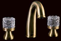 Товар: Смеситель для раковины Boheme Crystal 317-CRST Бронза - фото 2 Смеситель для раковины Boheme Crystal 317-CRST Бронза — фото 2, Смесители