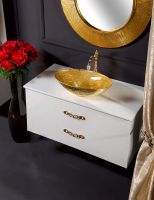 Тумба под раковину Boheme Armadi Art NeoArt 100 831-100-WH подвесная White — фото 7, Мебель для ванной