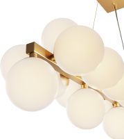 Товар: Подвесной светильник Maytoni Modern Dallas MOD547PL-25BS Белый Латунь - фото 2 Подвесной светильник Maytoni Modern Dallas MOD547PL-25BS Белый Латунь — фото 2, Подвесные светильники