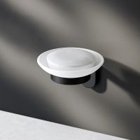 Товар: Мыльница AM.PM X-Joy A8434222 Черная матовая - фото 5 Мыльница AM.PM X-Joy A8434222 Черная матовая — фото 5, Мыльницы