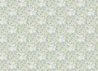 Обои Grandeco Time 3 TJ 3206 Винил на флизелине (1,06*10,05) Зеленый/Сиреневый, Листья/Рогожка — фото 2, Обои для стен