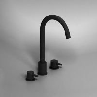 Смеситель для раковины Damixa Scandinavian Pure 360200300 Черный матовый — фото 2, Смесители