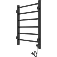 Электрический полотенцесушитель Laris Феличия ЧКЧ6 400х600 L 73207610 Черный муар — фото 7, Электрические полотенцесушители