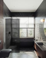 Товар: Душевая перегородка Maybah Glass MGD-704-5ш 690x1950 в широком профиле Хром матовый стекло графитовое матовое - фото 3 Душевая перегородка Maybah Glass MGD-704-5ш 690x1950 в широком профиле Хром матовый стекло графитовое матовое — фото 3, Душевые перегородки