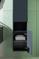 Товар: Шкаф пенал Allen Brau Infinity 35 R 1.21009.AM подвесной Антрацит матовый - фото 9 Шкаф пенал Allen Brau Infinity 35 R 1.21009.AM подвесной Антрацит матовый — фото 9, Мебель для ванной