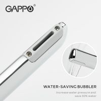 Смеситель для раковины Gappo G1052-80 Хром — фото 5, Смесители для раковины