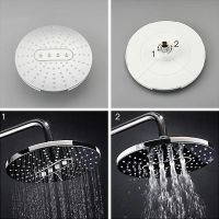 Душевая система Frap H49 F2449 Белая Хром — фото 8, Душевые стойки