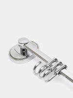 Вешалка для полотенец Ростовская Мануфактура Сантехники A5023 Хром — фото 4, Крючки для полотенец