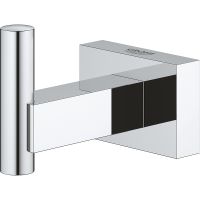 Крючок Grohe Essentials Cube 40511001 Хром — фото 3, Крючки для полотенец