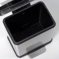 Товар: Ведро для мусора WasserKRAFT K-622 Нержавеющая сталь - фото 3 Ведро для мусора WasserKRAFT K-622 Нержавеющая сталь — фото 3, Мусорные ведра